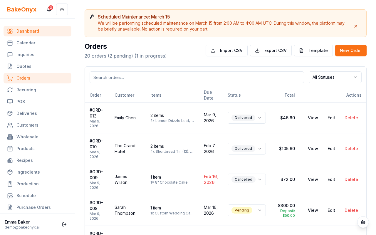 Quick Add dialog showing product type dropdown and customization fields